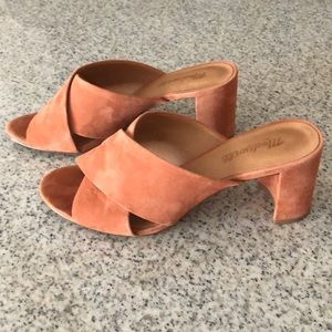 Madewell suede slides